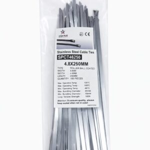 STAINLESS STEEL UV-RESISTANT CABLE TIE 250X4.6MM